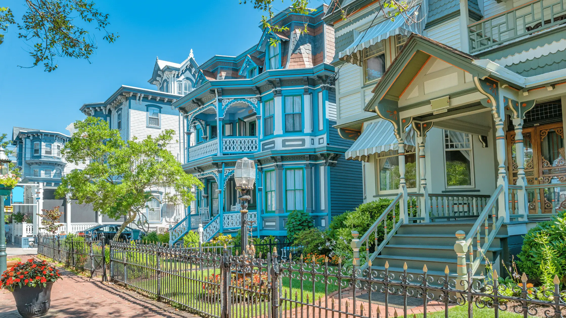 cape may victorian houses beach