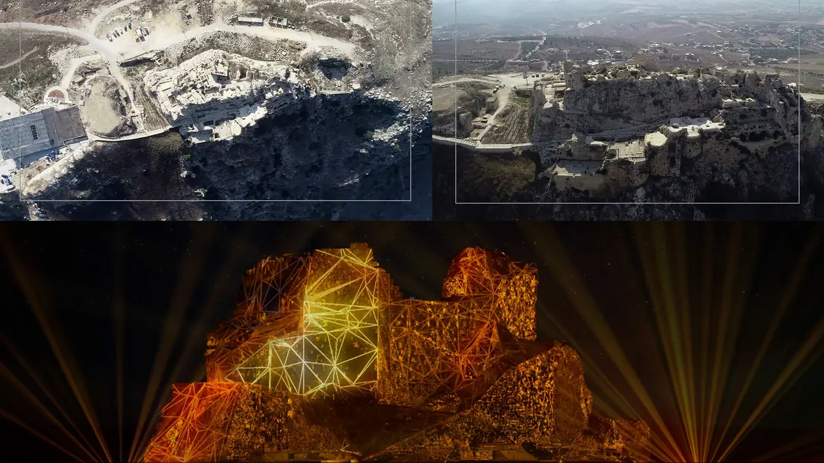 Ancient Roman Hippodrome in Tyre hosting cultural events as part of southern Lebanon festivals.