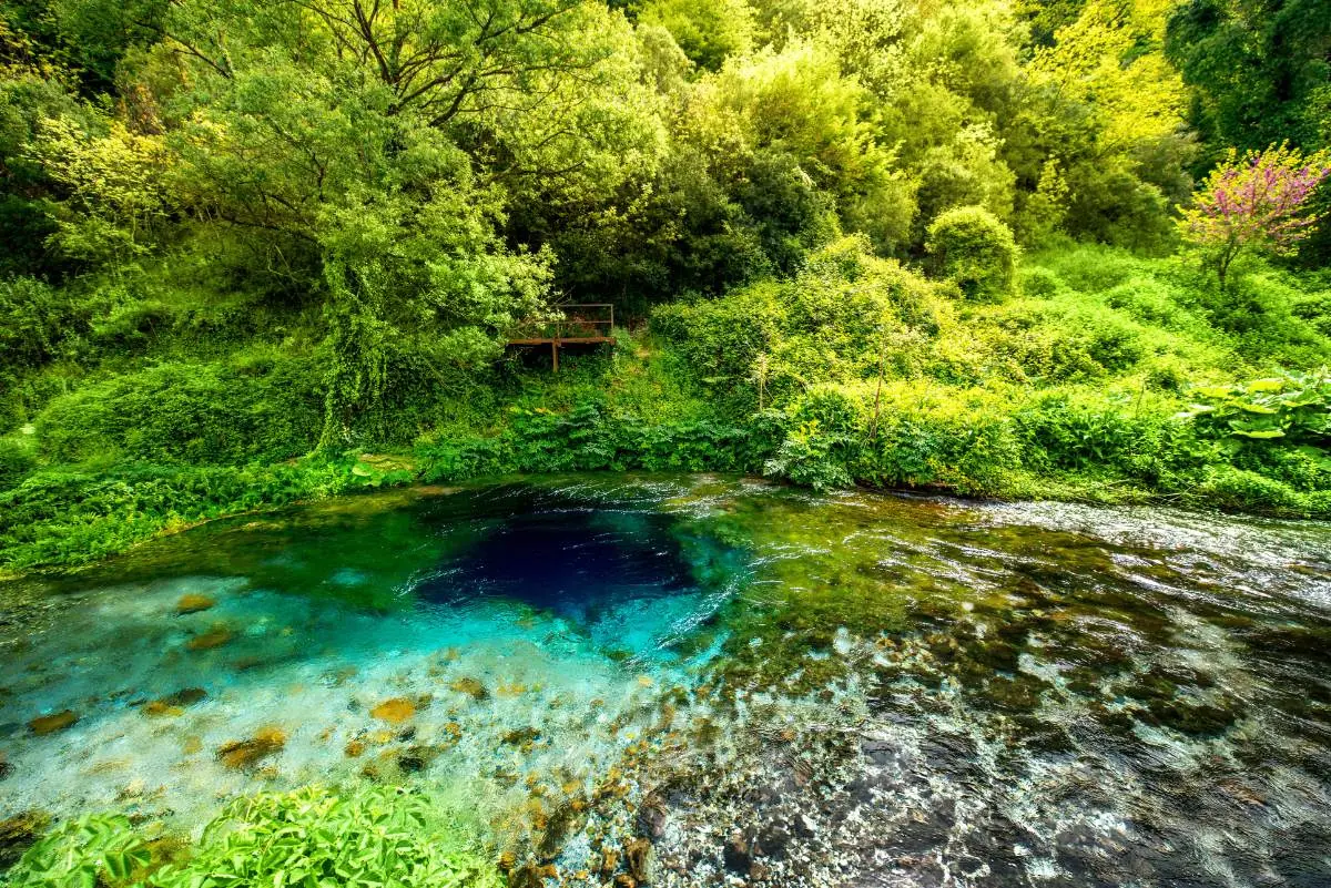 The Blue Eye Albania: Costs, Crowds and the Swim Ban 4 the blue eye albania costs crowds and the swim ban 1